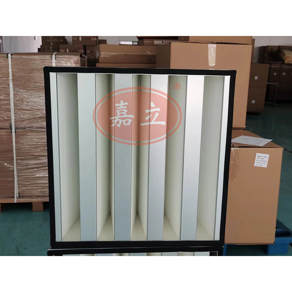 蠡县W型V型密褶式箱式过滤器